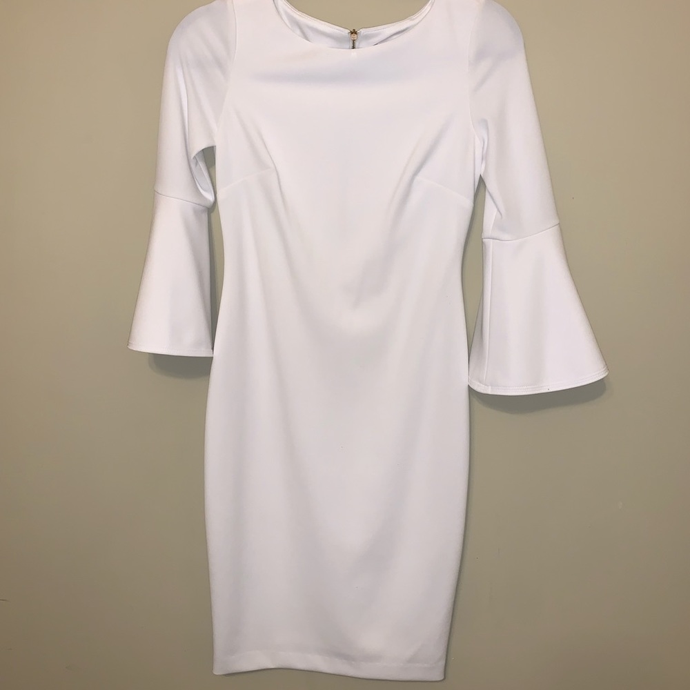 White Calvin Klein Dress